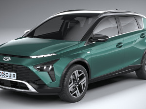 Hyundai Bayon 2022 3D Модель