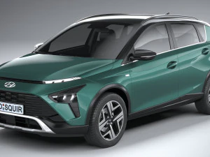 Hyundai Bayon 2022 3D Model