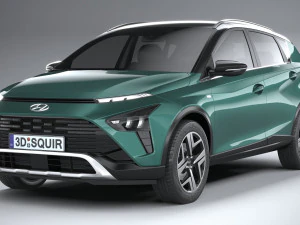 Hyundai Bayon 2022 3D Model