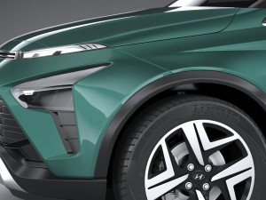 Hyundai Bayon 2022 3D Модель
