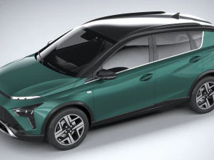 Hyundai Bayon 2022 3D Model