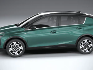 Hyundai Bayon 2022 3D Model