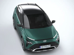 Hyundai Bayon 2022 3D Model