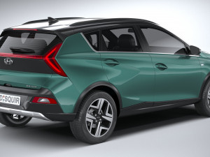 Hyundai Bayon 2022 3D Модель
