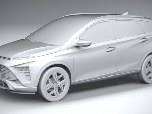 Hyundai Bayon 2022 3D Модель