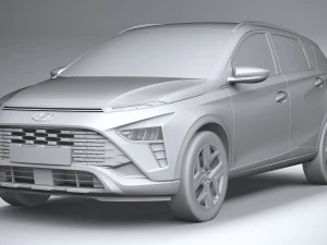 Hyundai Bayon 2022 3D Model