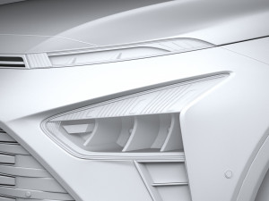 Hyundai Bayon 2022 3D Модель