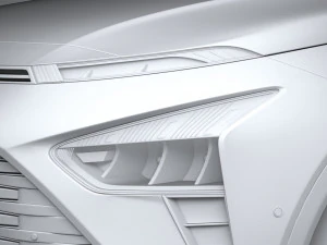 Hyundai Bayon 2022 3D Model