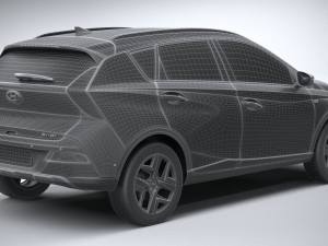 Hyundai Bayon 2022 3D Модель