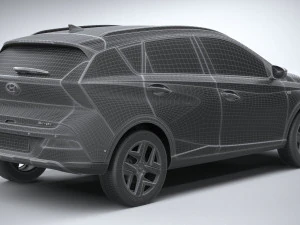 Hyundai Bayon 2022 3D Model