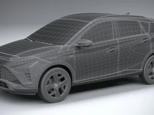 Hyundai Bayon 2022 3D Model