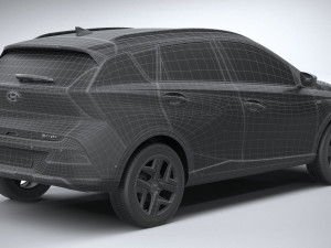 Hyundai Bayon 2022 3D Модель