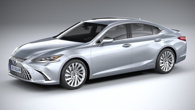 Lexus ES 2022 3Dモデル .c4d .max .obj .3ds .fbx .stl .blend