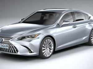 Lexus ES 2022 3Dモデル