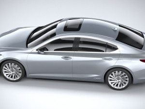 Lexus ES 2022 3Dモデル