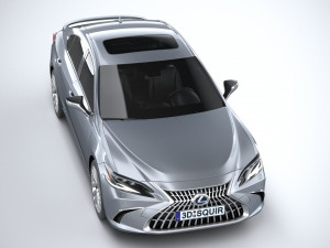 Lexus ES 2022 3Dモデル