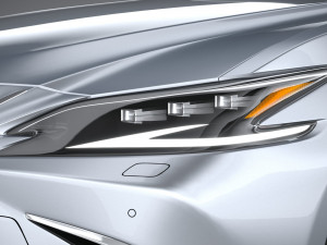 Lexus ES 2022 3Dモデル