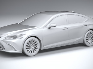 Lexus ES 2022 3Dモデル