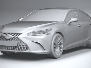 Lexus ES 2022 3Dモデル