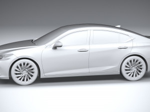 Lexus ES 2022 3Dモデル