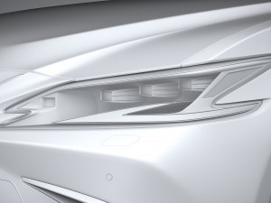 Lexus ES 2022 3Dモデル