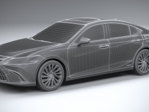 Lexus ES 2022 3Dモデル