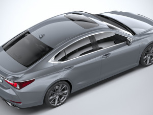 Lexus ES F-Sport 2022 Modelo 3D
