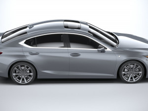 Lexus ES F-Sport 2022 Modelo 3D
