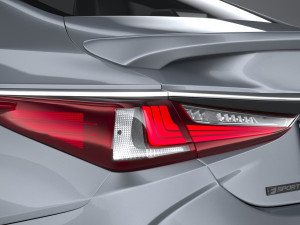 Lexus ES F-Sport 2022 Modelo 3D
