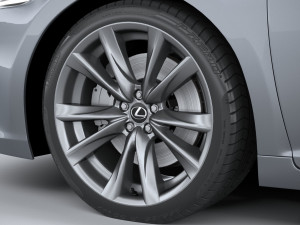 Lexus ES F-Sport 2022 Modelo 3D