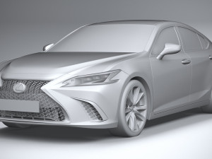 Lexus ES F-Sport 2022 Modelo 3D