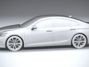 Lexus ES F-Sport 2022 Modelo 3D