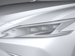 Lexus ES F-Sport 2022 Modelo 3D