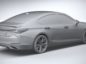 Lexus ES F-Sport 2022 Modelo 3D