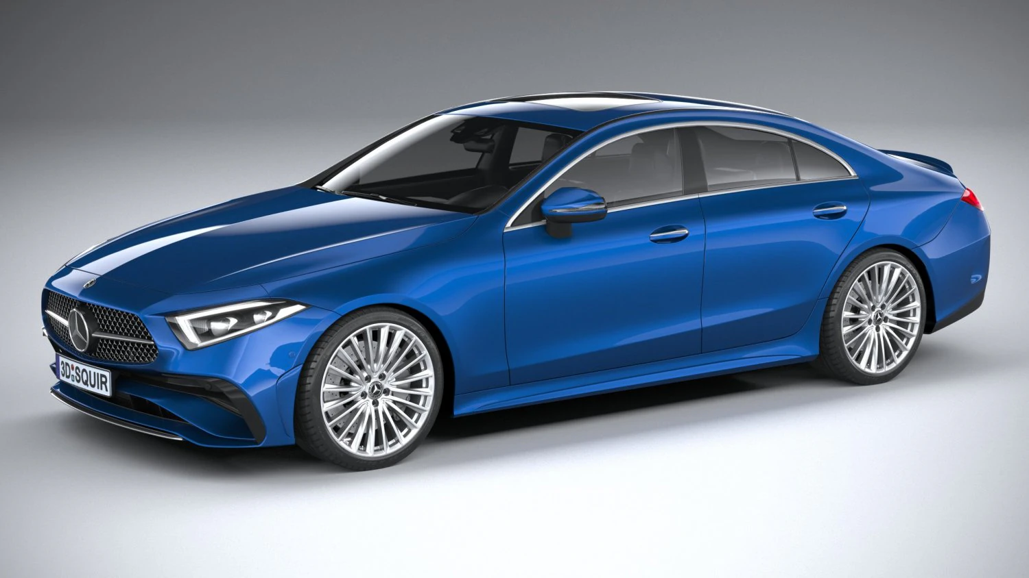 Mercedes-Benz CLS 2022 3D Model .c4d .max .obj .3ds .fbx .stl .blend 