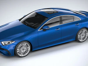 Mercedes-Benz CLS 2022 3D Model