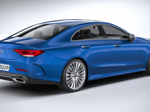 Mercedes-Benz CLS 2022 3D Model