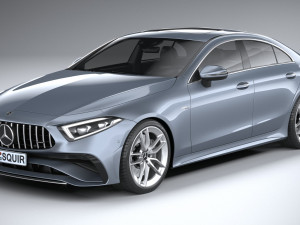 Mercedes-Benz CLS AMG 2022 3D 모델