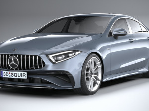 Mercedes-Benz CLS AMG 2022 3D 모델