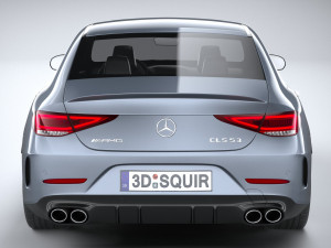 Mercedes-Benz CLS AMG 2022 3D 모델