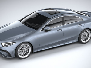 Mercedes-Benz CLS AMG 2022 3D 모델