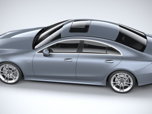 Mercedes-Benz CLS AMG 2022 3D 모델