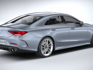 Mercedes-Benz CLS AMG 2022 3D 모델