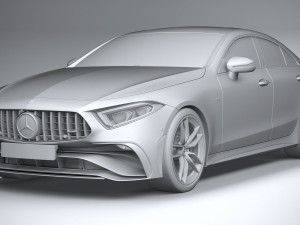 Mercedes-Benz CLS AMG 2022 3D 모델