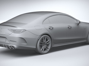 Mercedes-Benz CLS AMG 2022 3D 모델