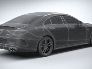 Mercedes-Benz CLS AMG 2022 3D 모델