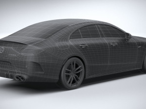 Mercedes-Benz CLS AMG 2022 3D 모델
