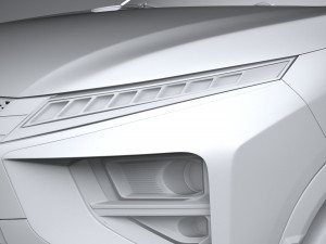 Mitsubishi Eclipse Cross US 2022 3D 모델