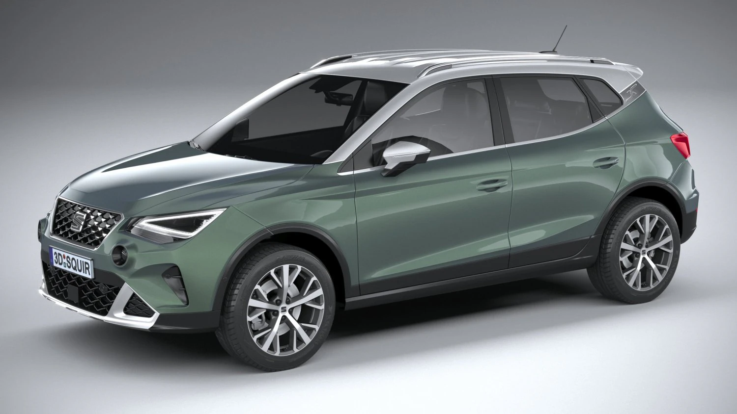 Seat Arona 2022 3D Model .c4d .max .obj .3ds .fbx .stl .blend