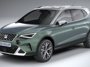 Seat Arona 2022 Model 3D